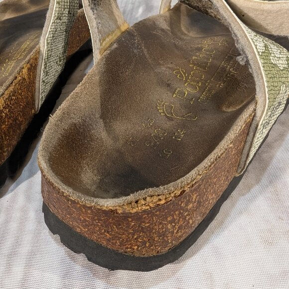 Papillio by Birkenstock Women's Toe Loop Mosaic Floral Sandals Size 6 - Picture 3 of 7